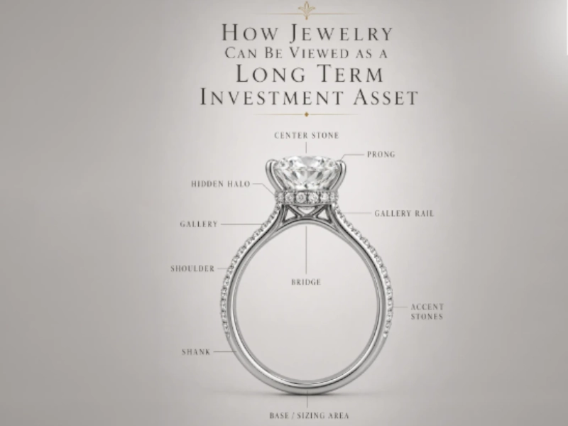 Golden Bird Jewels diamond ring anatomy diagram